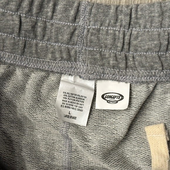 Miami Heat Mashup Concepts Sports Mainstream Grey Shorts Size L Large NEW - Picture 5 of 7